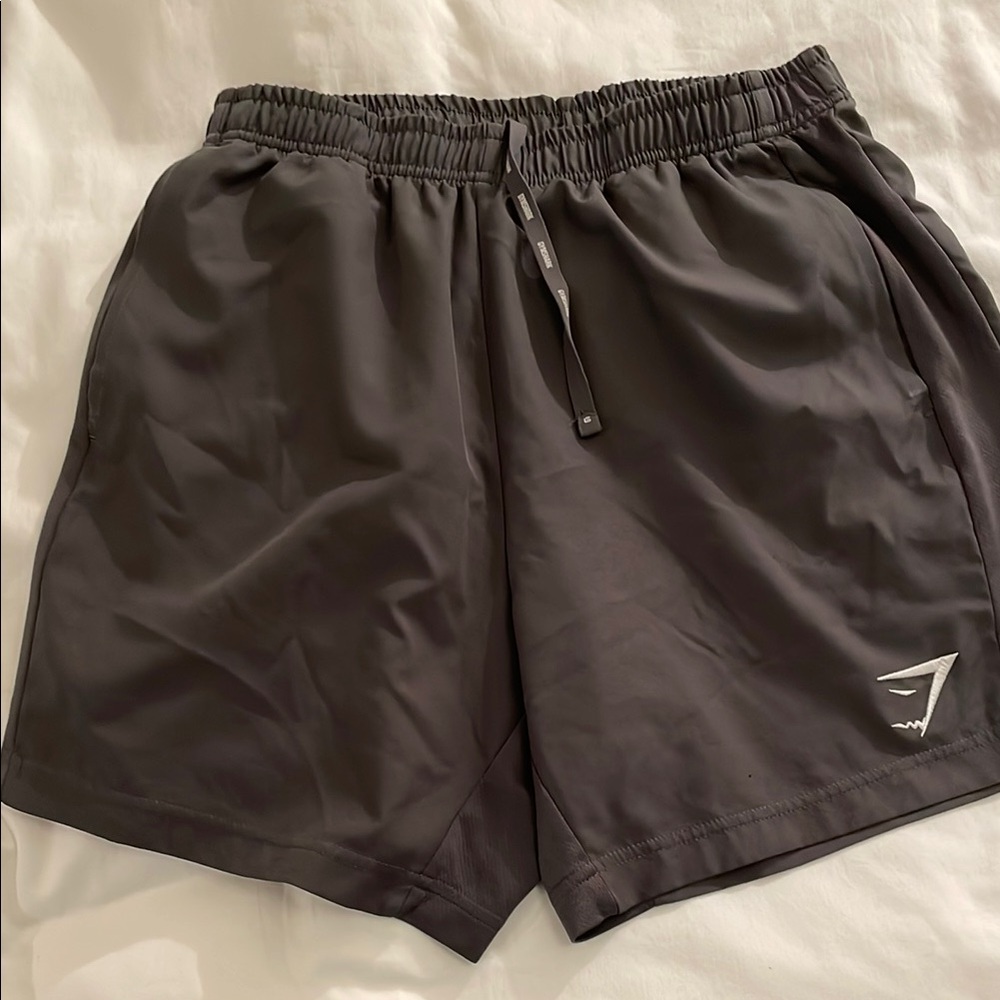 Gymshark Gray Athletic Shorts Lightweight Moisture-Wicking